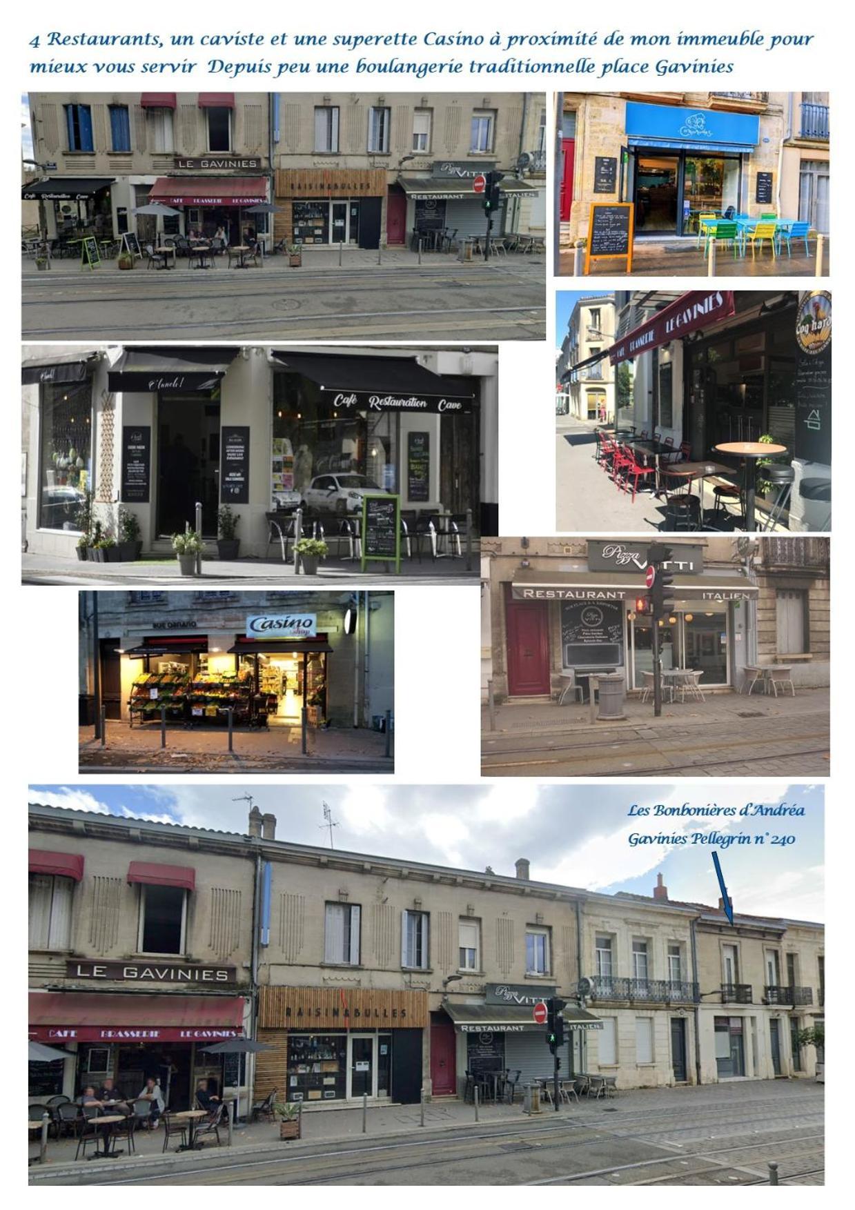 Les Bonbonieres D'Andrea Gavinies Pellegrin Apartment Bordeaux Exterior foto